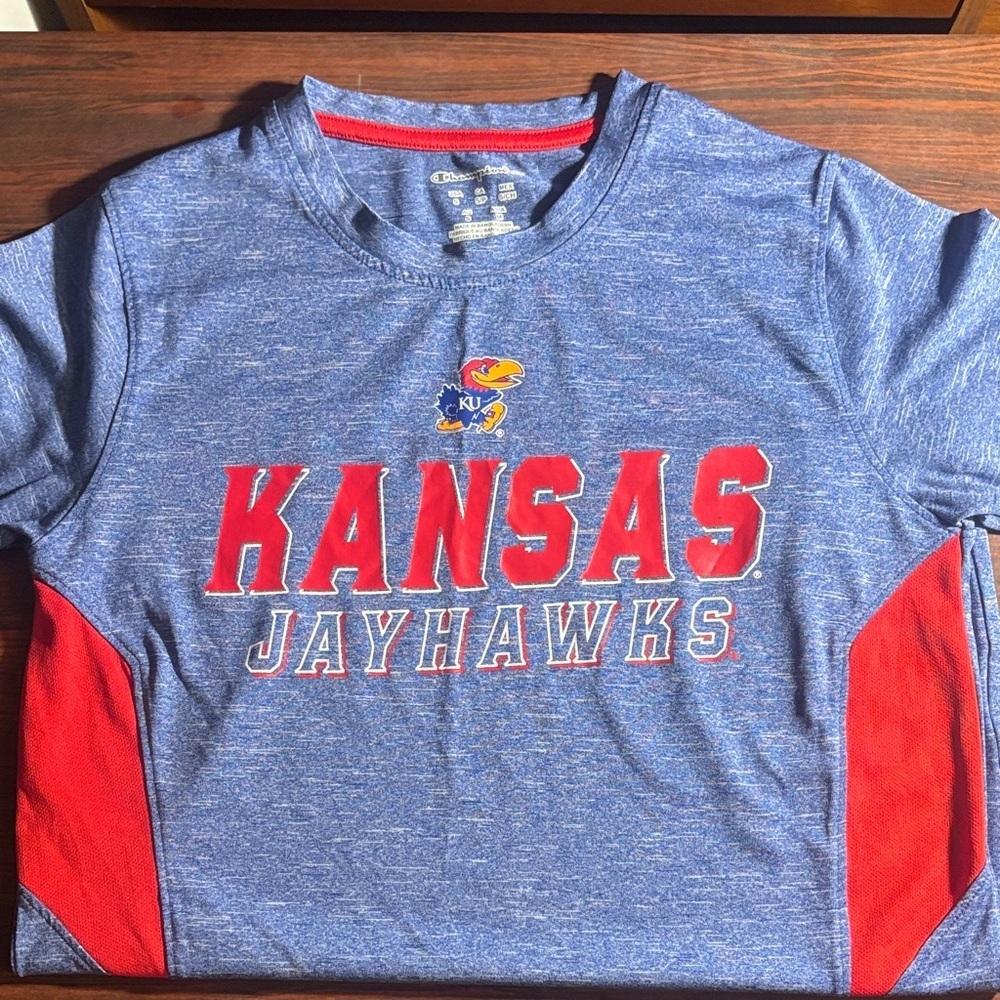 Men’s Small KU Jayhawks Athletic T-Shirt - Picture 6 of 6